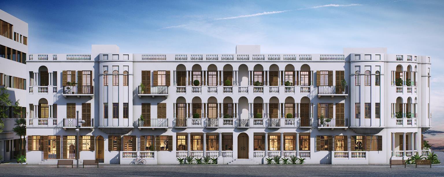 Commerce à Beit HaAmudim (la Maison des Colonnes), Nachalat Binyamin, Tel Aviv : 40 m² avec parking, immeuble strictement classé - נחלת בנימין, תל אביב - photo 2
