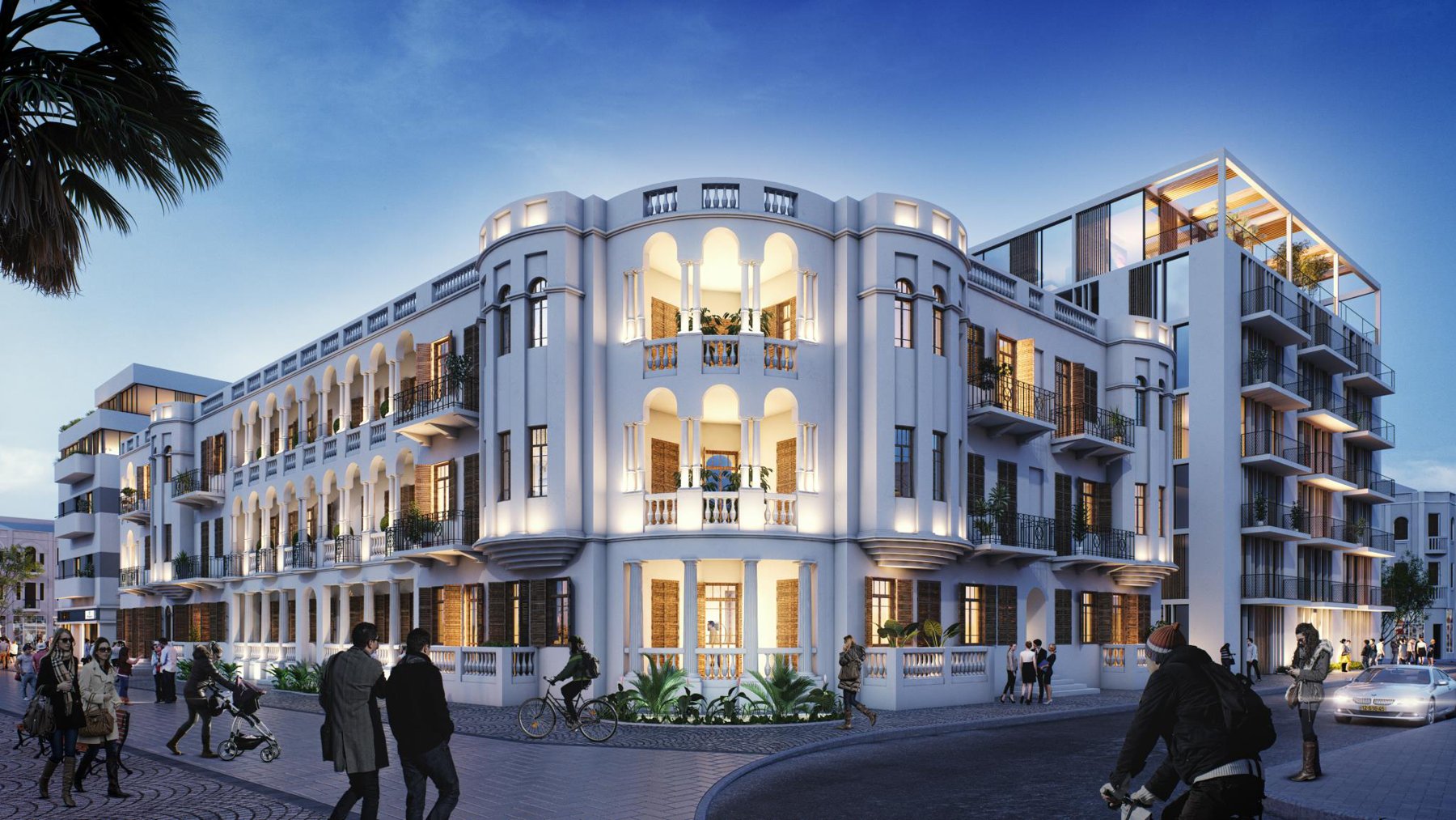 Commerce à Beit HaAmudim (la Maison des Colonnes), Nachalat Binyamin, Tel Aviv : 40 m² avec parking, immeuble strictement classé - נחלת בנימין, תל אביב - photo 8